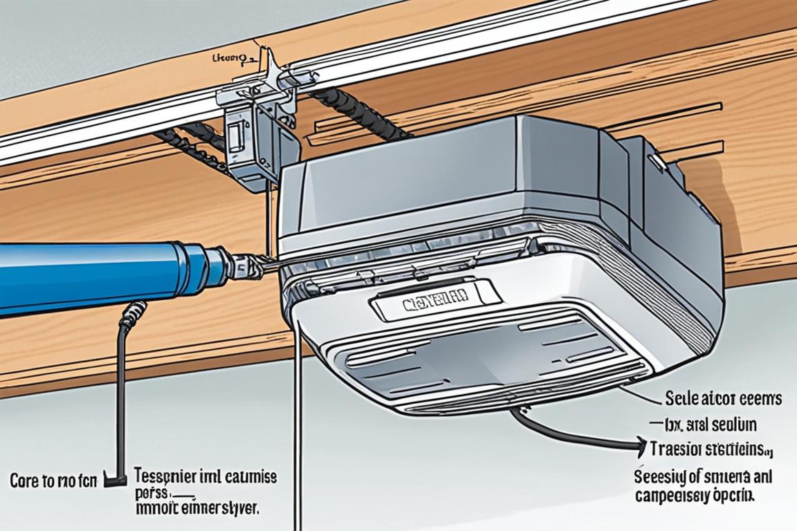 Garage Door Opener DC Powered Manual Guide