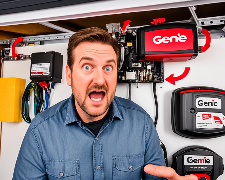 Genie garage door opener troubleshooting