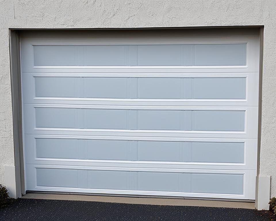 Noisy operation of garage door