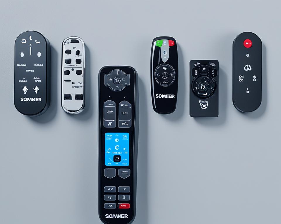 Sommer universal remote compatibility