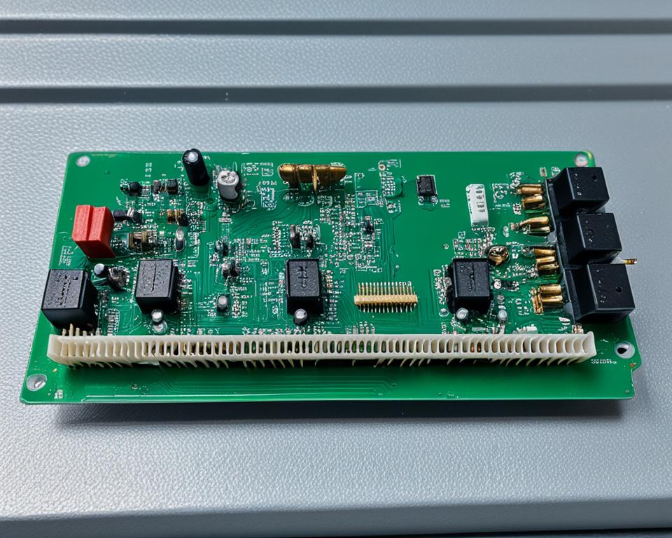 garage door opener circuit board damage